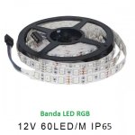 Banda LED 5050 60 SMD RGB Exterior